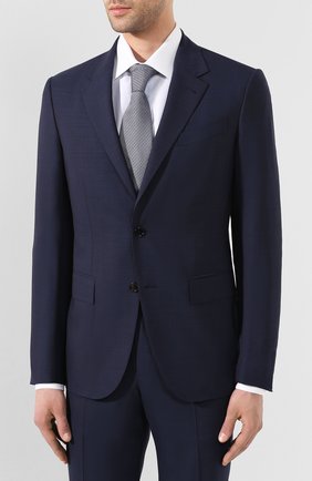 Мужской шерстяной костюм ERMENEGILDO ZEGNA синего цвета по цене 271000 руб., арт. 722594/20PWKL | Фото 2 Мужской шерстяной костюм ERMENEGILDO ZEGNA синего цвета, арт. 722594/20PWKL | Фото 2