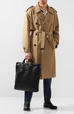 Мужская кожаная сумка-тоут morpheus GUCCI черного цвета по цене 144000 руб., арт. 575821/1GZAX | Фото 2 Мужская кожаная сумка-тоут morpheus GUCCI черного цвета, арт. 575821/1GZAX | Фото 2