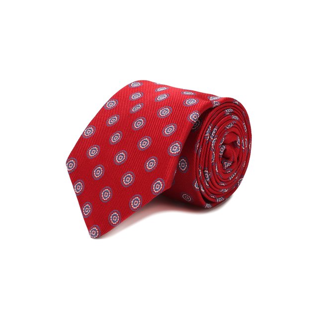 Шелковый галстук Luigi Borrelli 10857950
