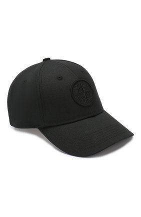 Мужской хлопковая бейсболка STONE ISLAND черного цвета по цене 9750 руб., арт. 721599168 | Фото 1 Мужской хлопковая бейсболка STONE ISLAND черного цвета, арт. 721599168 | Фото 1