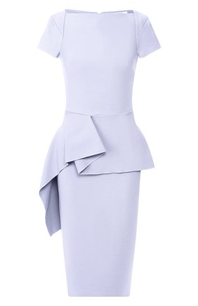 Женское платье ROLAND MOURET голубого цвета по цене 95150 руб., арт. PS20/S0745/F2196 | Фото 1 Женское платье ROLAND MOURET голубого цвета, арт. PS20/S0745/F2196 | Фото 1