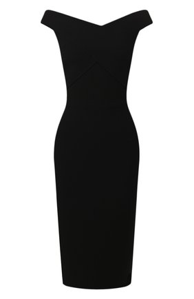 Женское шерстяное платье ROLAND MOURET черного цвета по цене 130000 руб., арт. PS20/S0783/F4044 | Фото 1 Женское шерстяное платье ROLAND MOURET черного цвета, арт. PS20/S0783/F4044 | Фото 1