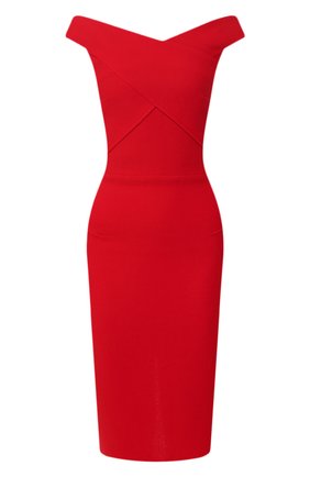 Женское шерстяное платье ROLAND MOURET красного цвета по цене 130000 руб., арт. PS20/S0783/F4044 | Фото 1 Женское шерстяное платье ROLAND MOURET красного цвета, арт. PS20/S0783/F4044 | Фото 1