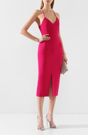 Женское платье ROLAND MOURET фуксия цвета по цене 85150 руб., арт. PS20/S0861/F2196 | Фото 2 Женское платье ROLAND MOURET фуксия цвета, арт. PS20/S0861/F2196 | Фото 2