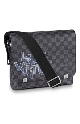 Мужская сумка-мессенджер district pm LOUIS VUITTON серого цвета по цене 126000 руб., арт. N40272 | Фото 1 Мужская сумка-мессенджер district pm LOUIS VUITTON серого цвета, арт. N40272 | Фото 1