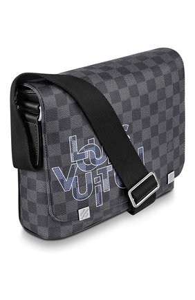 Мужская сумка-мессенджер district pm LOUIS VUITTON серого цвета по цене 126000 руб., арт. N40272 | Фото 2 Мужская сумка-мессенджер district pm LOUIS VUITTON серого цвета, арт. N40272 | Фото 2