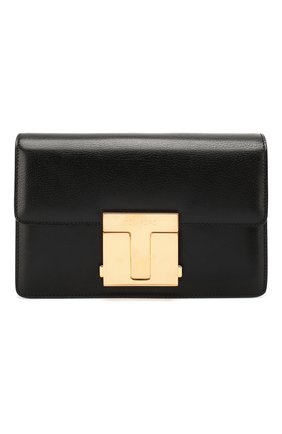 Женская сумка TOM FORD черного цвета по цене 159000 руб., арт. L1262T-LG0009 | Фото 1 Женская сумка TOM FORD черного цвета, арт. L1262T-LG0009 | Фото 1