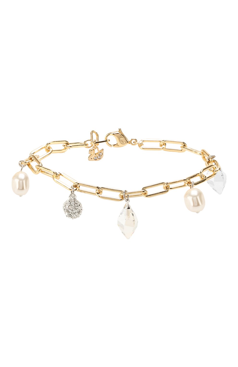 Женский браслет so cool charm SWAROVSKI золотого цвета, арт. 5522861 | Фото 1