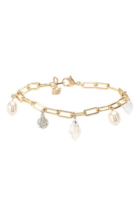 Женский браслет so cool charm SWAROVSKI золотого цвета по цене 9480 руб., арт. 5522861 | Фото 1 Женский браслет so cool charm SWAROVSKI золотого цвета, арт. 5522861 | Фото 1