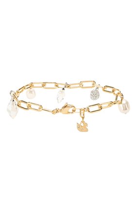 Женский браслет so cool charm SWAROVSKI золотого цвета по цене 9480 руб., арт. 5522861 | Фото 2 Женский браслет so cool charm SWAROVSKI золотого цвета, арт. 5522861 | Фото 2