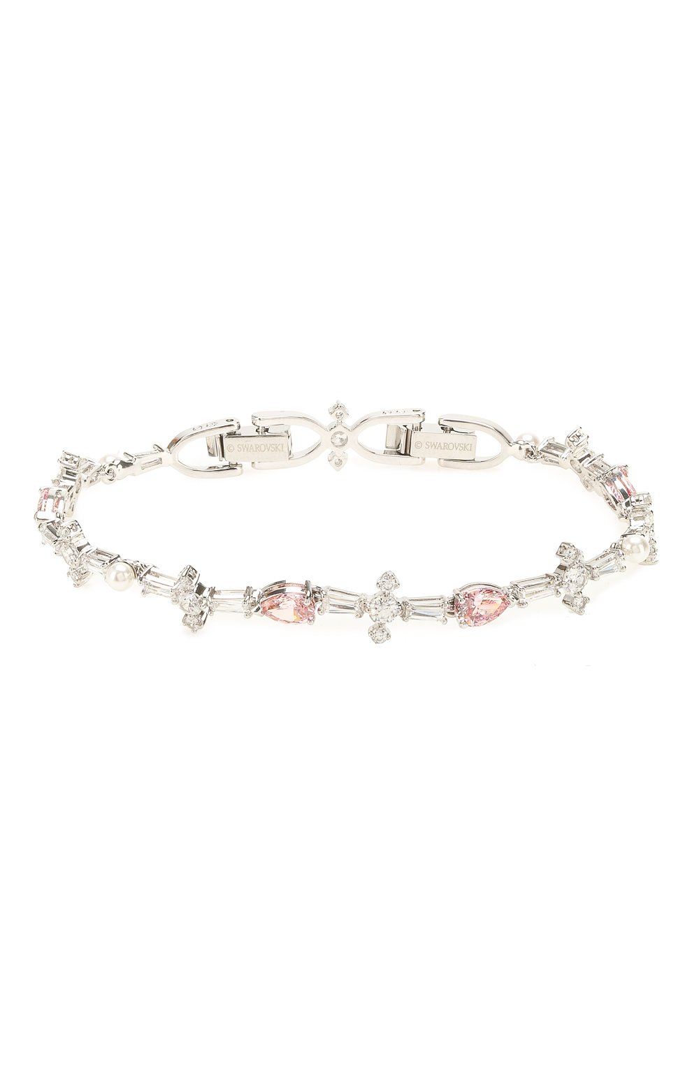 Женский браслет perfection SWAROVSKI серебряного цвета, арт. 5524544 | Фото 1