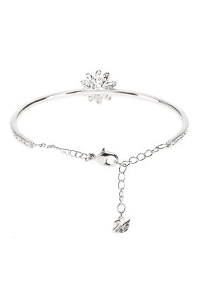 Женский браслет eternal flower SWAROVSKI серебряного цвета по цене 8490 руб., арт. 5542012 | Фото 2 Женский браслет eternal flower SWAROVSKI серебряного цвета, арт. 5542012 | Фото 2