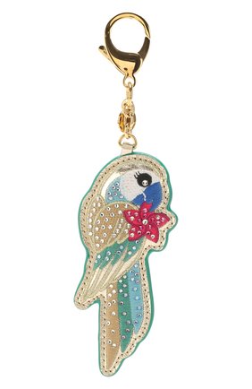 Женские брелок для сумки tropical parrot SWAROVSKI разноцветного цвета, арт. 5520615 | Фото 1 (Кросс-КТ: брелок-сумка; Материал: Натуральная кожа)
