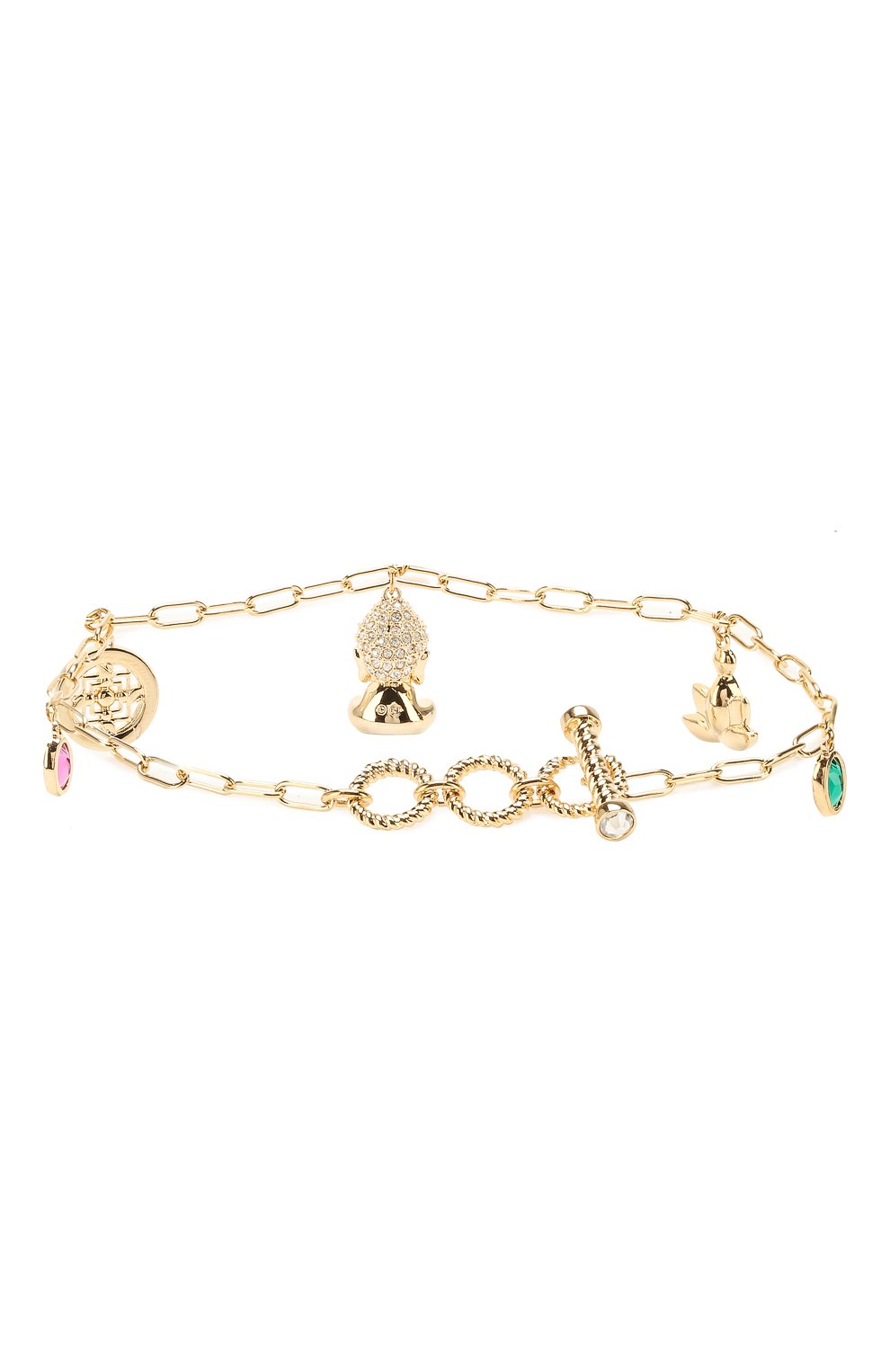 Женский браслет symbolic buddha SWAROVSKI золотого цвета по цене 7990 руб., арт. 5514410 | Фото 2 Женский браслет symbolic buddha SWAROVSKI золотого цвета, арт. 5514410 | Фото 2