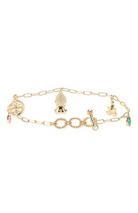 Женский браслет symbolic buddha SWAROVSKI золотого цвета по цене 7990 руб., арт. 5514410 | Фото 2 Женский браслет symbolic buddha SWAROVSKI золотого цвета, арт. 5514410 | Фото 2