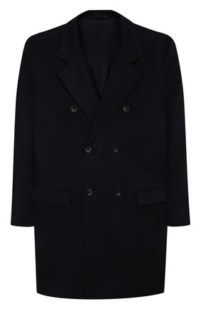 Детское двубортное пальто из кашемира KITON черного цвета, арт. USB031CK01140 | Фото 1 (Рукава: Длинные; Материал подклада: Купро; Материал внешний: Шерсть, Кашемир; Стили: Классический; Длина (верхняя одежда): Длинные; Кросс-КТ: Сезон: демисезон)