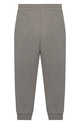 Детские хлопковые джоггеры MARCELO BURLON KIDS OF MILAN серого цвета по цене 12500 руб., арт. 20E/B/MB/3000/0021/8-14Y | Фото 2 Детские хлопковые джоггеры MARCELO BURLON KIDS OF MILAN серого цвета, арт. 20E/B/MB/3000/0021/8-14Y | Фото 2