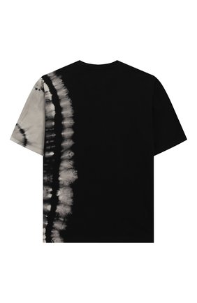 Детская хлопковая футболка MARCELO BURLON KIDS OF MILAN черного цвета по цене 7895 руб., арт. 20E/B/MB/1124/0010/8-14Y | Фото 2 Детская хлопковая футболка MARCELO BURLON KIDS OF MILAN черного цвета, арт. 20E/B/MB/1124/0010/8-14Y | Фото 2