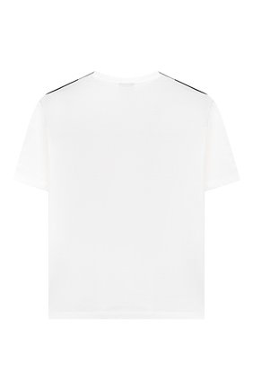 Детская хлопковая футболка MARCELO BURLON KIDS OF MILAN белого цвета по цене 9495 руб., арт. 20E/B/MB/1122/0010/8-14Y | Фото 2 Детская хлопковая футболка MARCELO BURLON KIDS OF MILAN белого цвета, арт. 20E/B/MB/1122/0010/8-14Y | Фото 2