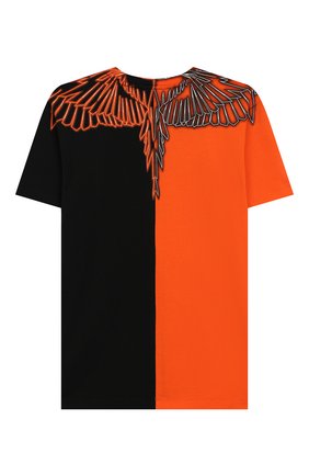 Детская хлопковая футболка MARCELO BURLON KIDS OF MILAN черного цвета по цене 9305 руб., арт. 20E/B/MB/1120/0010/8-14Y | Фото 2 Детская хлопковая футболка MARCELO BURLON KIDS OF MILAN черного цвета, арт. 20E/B/MB/1120/0010/8-14Y | Фото 2