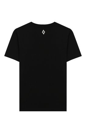 Детская хлопковая футболка MARCELO BURLON KIDS OF MILAN черного цвета по цене 7330 руб., арт. 20E/B/MB/1109/0010/8-14Y | Фото 2 Детская хлопковая футболка MARCELO BURLON KIDS OF MILAN черного цвета, арт. 20E/B/MB/1109/0010/8-14Y | Фото 2