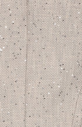 Детский хлопковый жакет BALMAIN бежевого цвета, арт. 6M2047/MD150/12-16 | Фото 3 (Девочки Кросс-КТ: Жакет-одежда; Рукава: Длинные; Материал внешний: Хлопок; Материал подклада: Вискоза)
