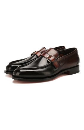 Мужские кожаные лоферы SANTONI светло-коричневого цвета по цене 79600 руб., арт. MCCG17082MC3HVI0N47 | Фото 1 Мужские кожаные лоферы SANTONI светло-коричневого цвета, арт. MCCG17082MC3HVI0N47 | Фото 1
