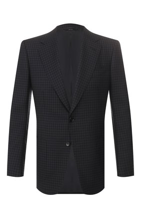 Мужской пиджак из смеси шерсти и шелка TOM FORD темно-синего цвета по цене 314500 руб., арт. 716R10/11A740 | Фото 1 Мужской пиджак из смеси шерсти и шелка TOM FORD темно-синего цвета, арт. 716R10/11A740 | Фото 1 (Длина (для топов): Стандартные; Материал подклада: Купро, Шелк; Рукава: Длинные; Материал внешний: Шерсть; 1-2-бортные: Однобортные; Пиджаки М: Приталенный; Стили: Классический; Случай: Коктейльный; Региональные ограничения белый список (Axapta Mercury): RU)