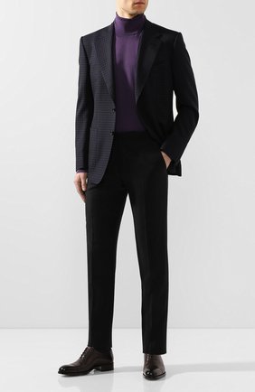 Мужской пиджак из смеси шерсти и шелка TOM FORD темно-синего цвета по цене 314500 руб., арт. 716R10/11A740 | Фото 2 Мужской пиджак из смеси шерсти и шелка TOM FORD темно-синего цвета, арт. 716R10/11A740 | Фото 2 (Длина (для топов): Стандартные; Материал подклада: Купро, Шелк; Рукава: Длинные; Материал внешний: Шерсть; 1-2-бортные: Однобортные; Пиджаки М: Приталенный; Стили: Классический; Случай: Коктейльный; Региональные ограничения белый список (Axapta Mercury): RU)