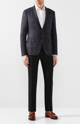 Мужской шерстяные брюки CORNELIANI черного цвета по цене 27700 руб., арт. 855252-0118563/02 | Фото 2 Мужской шерстяные брюки CORNELIANI черного цвета, арт. 855252-0118563/02 | Фото 2