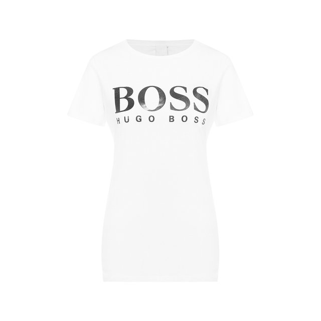 Хлопковая футболка Boss Orange 10861267