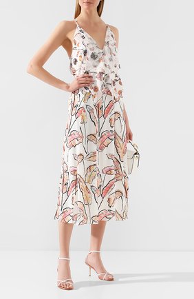 Женское платье-миди ROLAND MOURET разноцветного цвета по цене 99800 руб., арт. PS20/S0871/F0405 | Фото 2 Женское платье-миди ROLAND MOURET разноцветного цвета, арт. PS20/S0871/F0405 | Фото 2