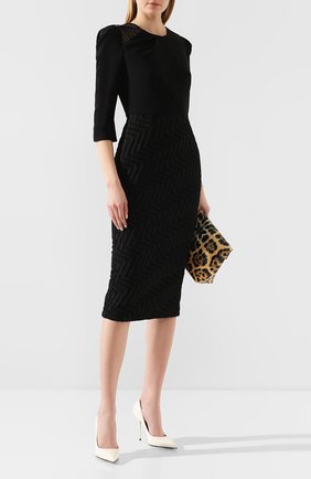 Женское платье ROLAND MOURET черного цвета по цене 159500 руб., арт. PS20/S0875/F0386 | Фото 2 Женское платье ROLAND MOURET черного цвета, арт. PS20/S0875/F0386 | Фото 2