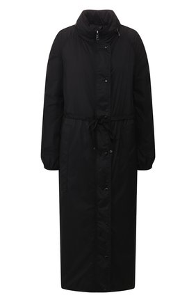 Женский плащ lin MONCLER черного цвета по цене 83400 руб., арт. F1-093-1D504-00-C0391 | Фото 1 Женский плащ lin MONCLER черного цвета, арт. F1-093-1D504-00-C0391 | Фото 1