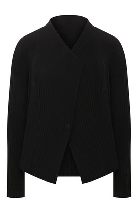 Женский жакет ISSEY MIYAKE черного цвета по цене 72950 руб., арт. IM07-FD657 | Фото 1 Женский жакет ISSEY MIYAKE черного цвета, арт. IM07-FD657 | Фото 1