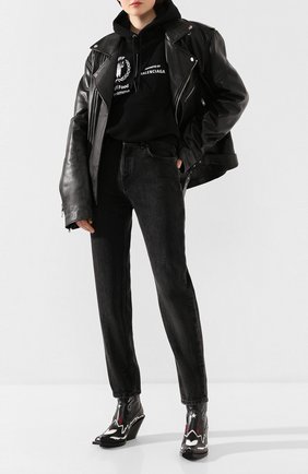 Женские джинсы BALENCIAGA серого цвета по цене 40950 руб., арт. 600233/TBP47 | Фото 2 Женские джинсы BALENCIAGA серого цвета, арт. 600233/TBP47 | Фото 2