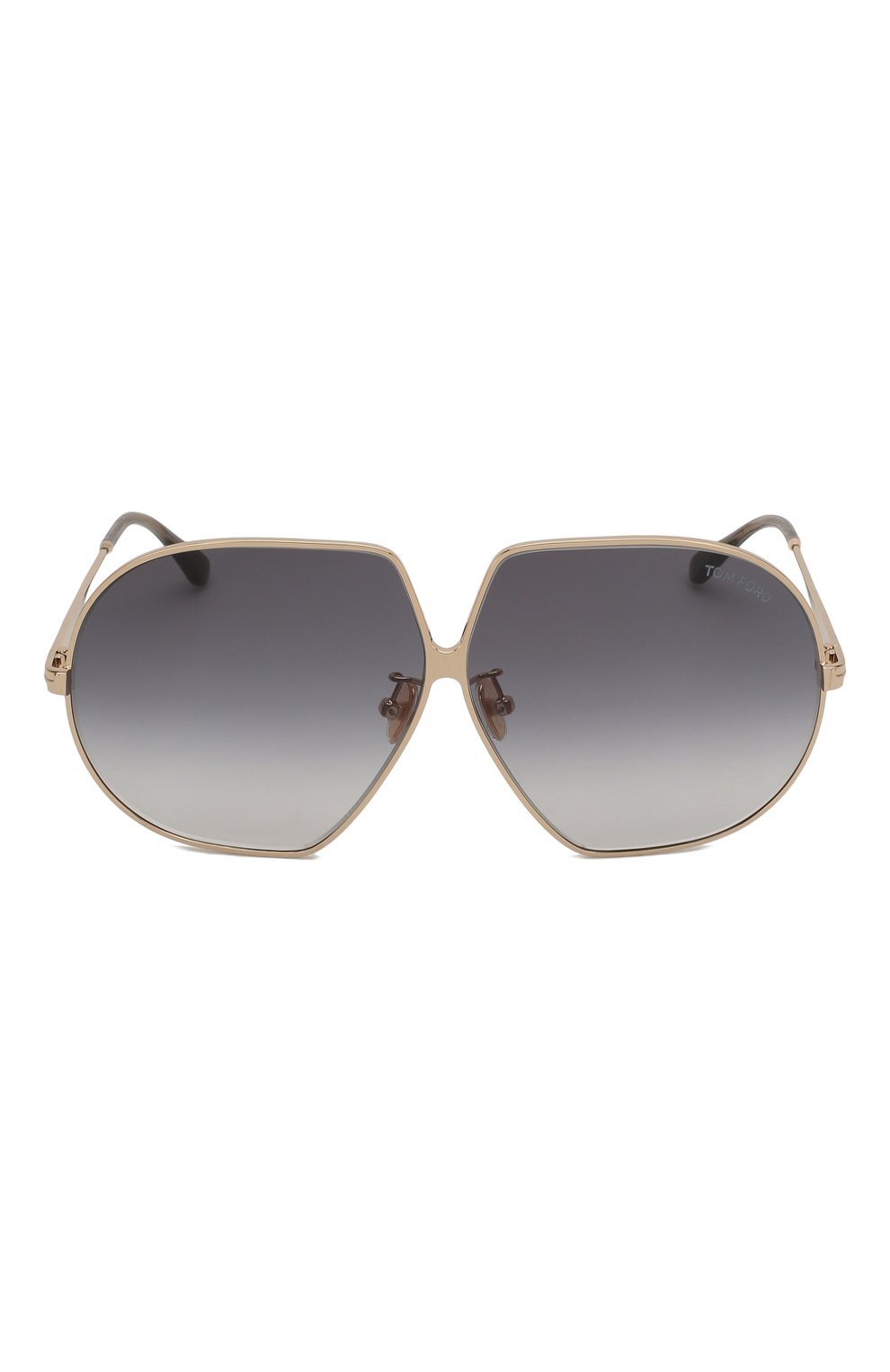 Женские солнцезащитные очки TOM FORD золотого цвета по цене 21790 руб., арт. TF785 28B | Фото 3 Женские солнцезащитные очки TOM FORD золотого цвета, арт. TF785 28B | Фото 3