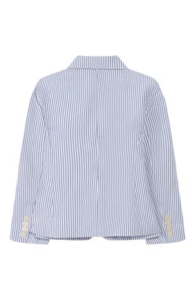 Детский льняной жакет POLO RALPH LAUREN голубого цвета по цене 16400 руб., арт. 311784843 | Фото 2 Детский льняной жакет POLO RALPH LAUREN голубого цвета, арт. 311784843 | Фото 2
