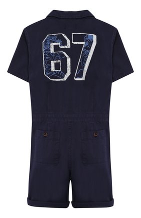 Детский хлопковый комбинезон POLO RALPH LAUREN синего цвета по цене 10900 руб., арт. 322785730 | Фото 2 Детский хлопковый комбинезон POLO RALPH LAUREN синего цвета, арт. 322785730 | Фото 2