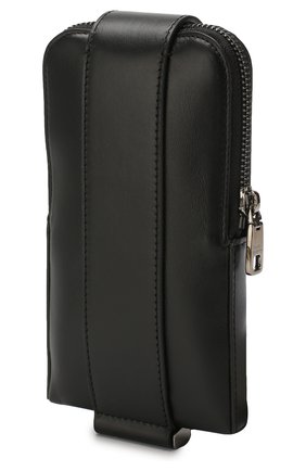 Мужского кожаный чехол для iphone DOLCE & GABBANA черного цвета по цене 42700 руб., арт. BP2576/AJ806 | Фото 2 Мужского кожаный чехол для iphone DOLCE & GABBANA черного цвета, арт. BP2576/AJ806 | Фото 2