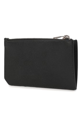 Мужской кожаный футляр для кредитных карт SAINT LAURENT черного цвета по цене 15500 руб., арт. 609362/BTY0N | Фото 2 Мужской кожаный футляр для кредитных карт SAINT LAURENT черного цвета, арт. 609362/BTY0N | Фото 2