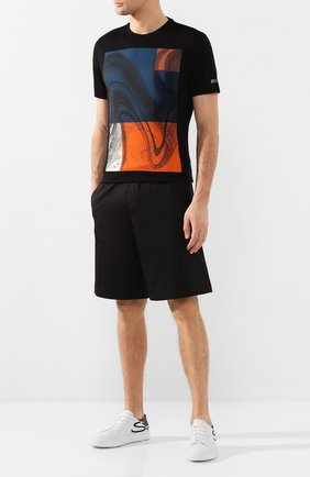 Мужская хлопковая футболка Z ZEGNA черного цвета по цене 15150 руб., арт. VU372/ZZ630W | Фото 2 Мужская хлопковая футболка Z ZEGNA черного цвета, арт. VU372/ZZ630W | Фото 2