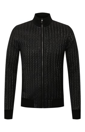 Мужской бомбер DOLCE & GABBANA черного цвета по цене 79100 руб., арт. G9QM1T/HUMGG | Фото 1 Мужской бомбер DOLCE & GABBANA черного цвета, арт. G9QM1T/HUMGG | Фото 1