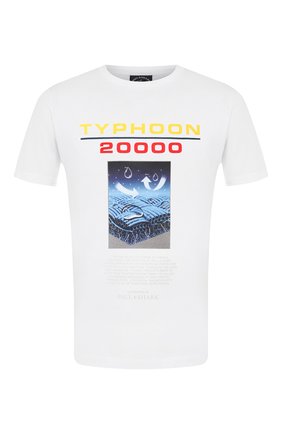 Мужская хлопковая футболка PAUL&SHARK белого цвета по цене 14150 руб., арт. E20P1122 | Фото 1 Мужская хлопковая футболка PAUL&SHARK белого цвета, арт. E20P1122 | Фото 1