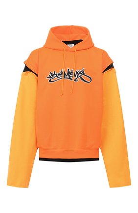 Мужской худи VETEMENTS оранжевого цвета по цене 69100 руб., арт. SS20TR184 1607/M | Фото 1 Мужской худи VETEMENTS оранжевого цвета, арт. SS20TR184 1607/M | Фото 1