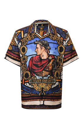 Мужская шелковая рубашка DOLCE & GABBANA разноцветного цвета по цене 74600 руб., арт. G5FX9T/FI1K5 | Фото 1 Мужская шелковая рубашка DOLCE & GABBANA разноцветного цвета, арт. G5FX9T/FI1K5 | Фото 1