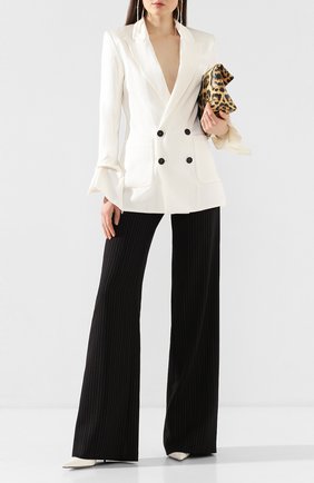 Женские шерстяные брюки ROLAND MOURET черного цвета по цене 59800 руб., арт. PS20/S5077/F0384 | Фото 2 Женские шерстяные брюки ROLAND MOURET черного цвета, арт. PS20/S5077/F0384 | Фото 2
