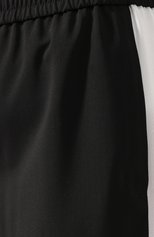 Женские шерстяные брюки ESCADA SPORT черного цвета, арт. 5031937 | Фото 5 (Материал внешний: Шерсть; Длина (брюки, джинсы): Стандартные; Женское Кросс-КТ: Брюки-одежда; Силуэт Ж (брюки и джинсы): Прямые; Статус проверки: Проверена категория)