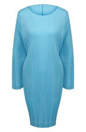 Женское платье ISSEY MIYAKE синего цвета по цене 37600 руб., арт. PP06-JT142 | Фото 1 Женское платье ISSEY MIYAKE синего цвета, арт. PP06-JT142 | Фото 1