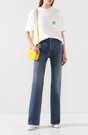 Женские джинсы BALENCIAGA синего цвета по цене 40950 руб., арт. 594390/TDW14 | Фото 2 Женские джинсы BALENCIAGA синего цвета, арт. 594390/TDW14 | Фото 2